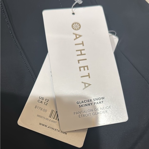 ATHLETA Glacier Snow Skinny Pant II // Black #985570 - Picture 14 of 16
